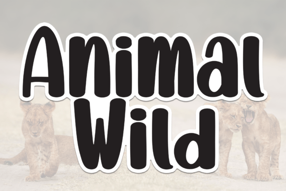 Animal Wild: A Sweet Handwritten Typeface for Playful Branding