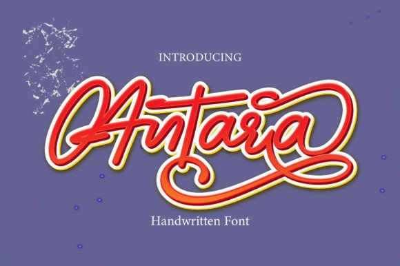 Antara: A Handwritten Font That Feels Human in Fast-Scrolling Campaigns