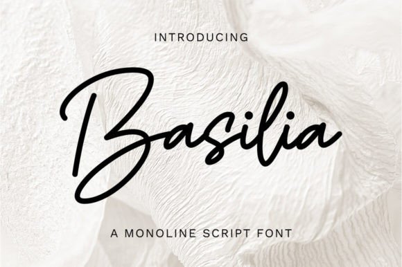 Basilia: The Handwritten Typeface That Elevates Editorial Design