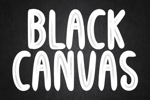 Black Canvas: The Handwritten Typeface That Elevates Editorial Design