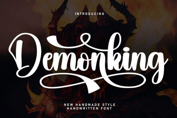 Demonking: The Handwritten Typeface That Transforms Small Business Branding