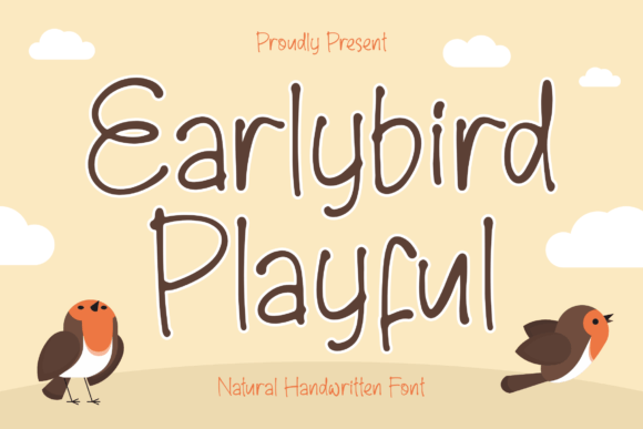 Earlybird Playful: A Handwritten Typeface for Editorial Design