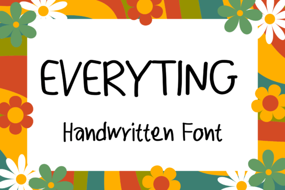 Everyting: The Friendly Handwritten Typeface for Small Business Branding