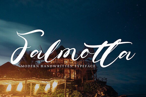 Falmotta: The Bold Script Amp for Scroll-Stopping Campaigns