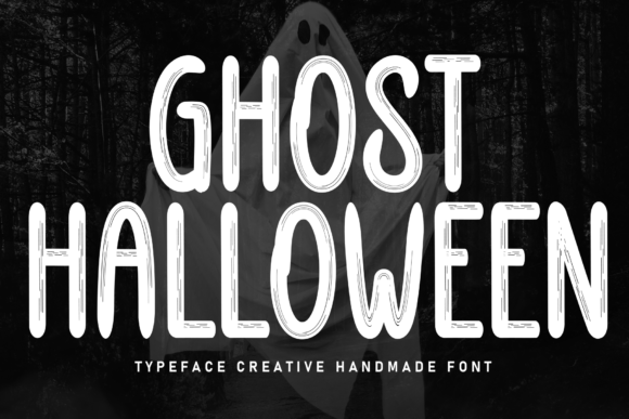 Ghost Halloween: A Handwritten Typeface for Editorial Design