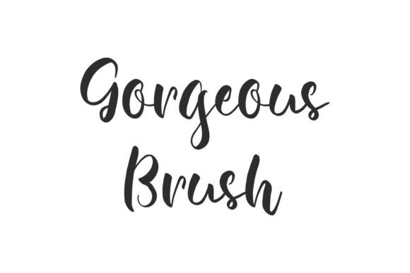 Gorgeous Brush: The Perfect Script Typeface for Editorial Design