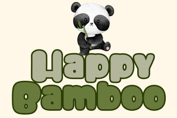 Happy Bamboo: A Script Font That Feels Human, Not Hand-Drawn