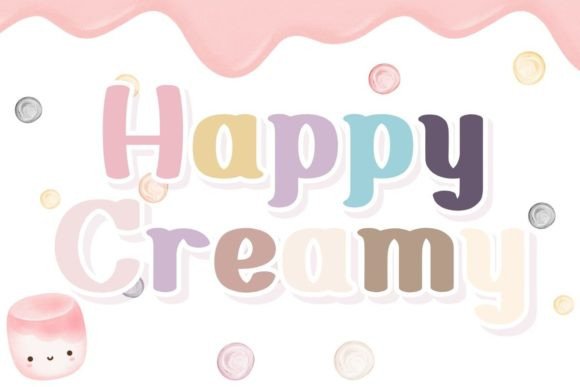 Happy Creamy: The Creative Font for Scroll-Stopping Campaigns