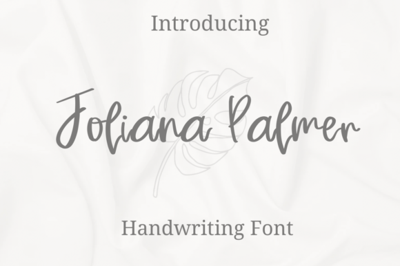 Joliana Palmer: A Premium Script Amp Font for Modern Campaigns