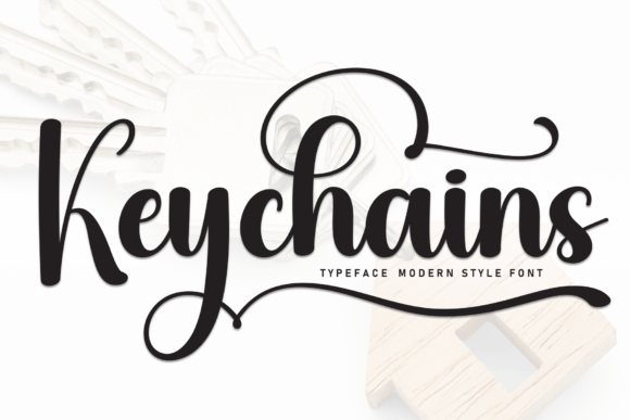 Keychains: The Handwritten Typeface That Elevates Web Design