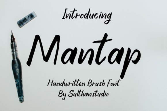 Mantap: The Sweet Handwritten Font for Your Creative Projects