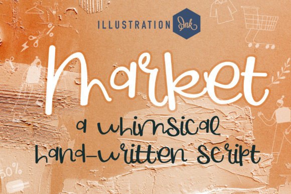 Market Typeface: A Whimsical Font for Modern Editorial Design