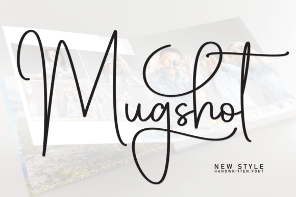 Mugshots: A Timeless Handwritten Font for Authentic Branding
