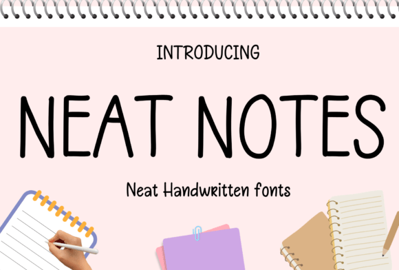 Neat Notes: The Handwritten Typeface for Scroll-Stopping Campaigns
