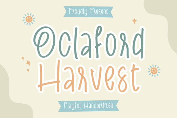 Oclaford Harvest: The Playful Typeface That Elevates Your Brand Identity