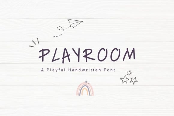 Playroom: A Handwritten Typeface for Modern Editorial Design