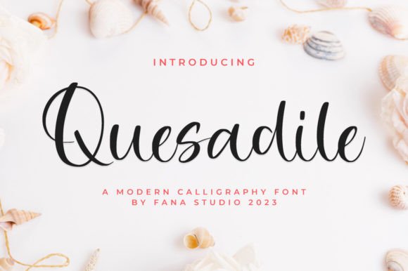 Quesadile: A Handwritten Font That Elevates Real Small Business Branding
