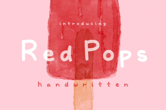 Red Pops: The Handwritten Typeface That Drives Engagement