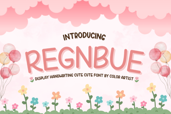 Regnbue: The Handwritten Typeface for Authentic Branding