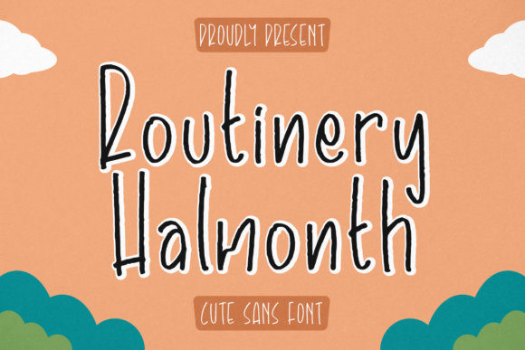 Routinery Halmonth: The Perfect Handwritten Typeface for Your Creative Shop