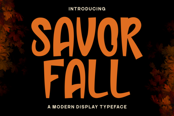 Savor Fall: The Perfect Script Amp Font for Autumn Crafts