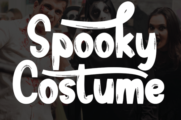 Spooky Costume: The Handwritten Font That Stops the Scroll
