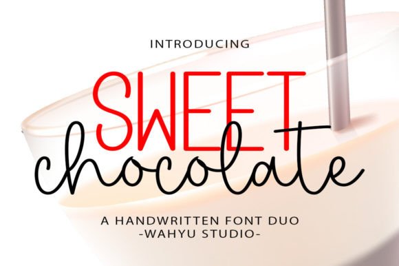 Sweet Chocolate Duo: The Perfect Typeface for Handmade Creators