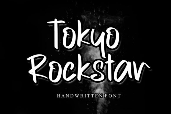 Tokyo Rockstar: The Handwritten Typeface for Bold Editorial Design