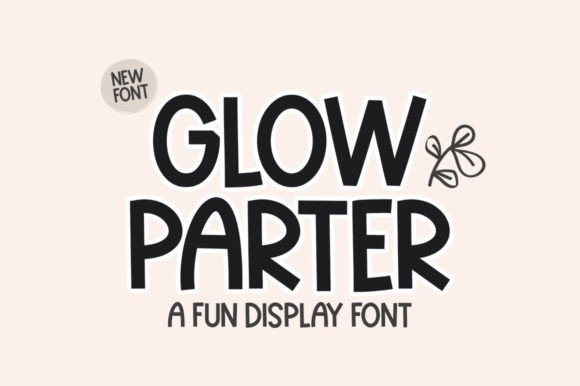 Upgrade Your Brand Identity with the Glow Parter Typeface