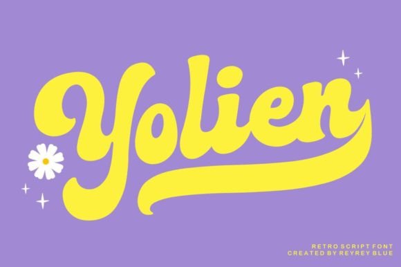Yolien: The Retro Script Font for Modern Editorial Design