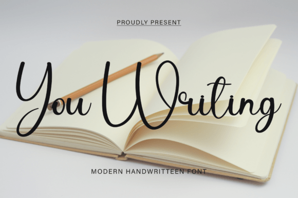 You Writing: A Modern Handwritten Typeface for Authentic Branding